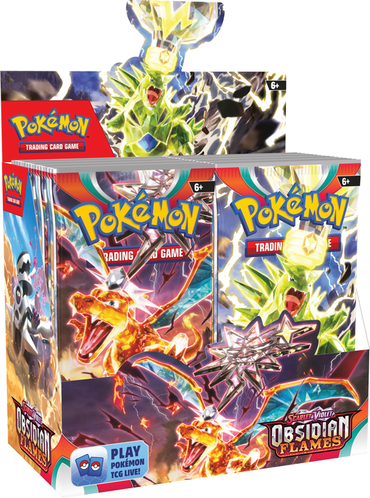 Pokémon TCG: Scarlet & Violet - Obsidian Flames - Pudełko z boosterami (36)