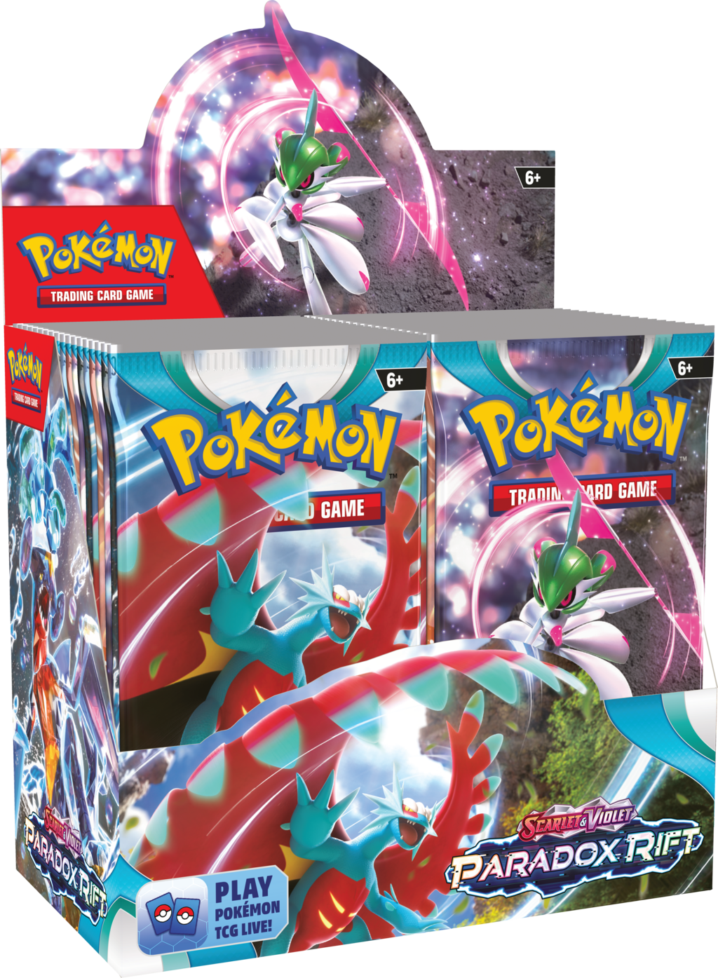 Pokmon TCG: Scarlet & Violet - Paradox Rift - Booster Box (36) Card Horizon Pokmon TCG: Scarlet & Violet - Paradox Rift - Booster Box (36) Card Horizon
