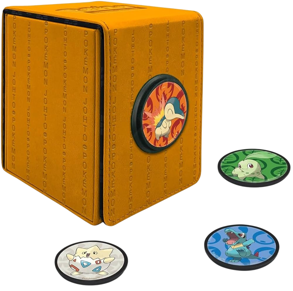 Ultra pro Alcove Click Deck Box Pokemon Pomarańczowy