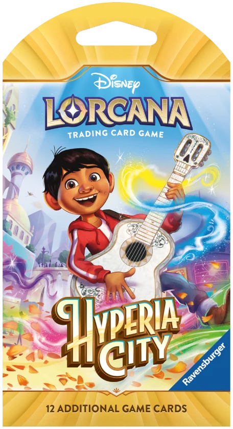 Disney Lorcana TCG: Hyperia City – Sleeved Booster