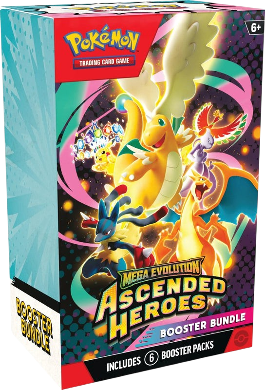 Pokemon TCG: Mega Evolution - Ascended Heroes Booster Bundle Card Horizon Pokemon TCG: Mega Evolution - Ascended Heroes Booster Bundle Card Horizon