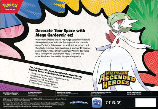 Ascended Heroes: Kolekcja plakatów premium Mega Gardevoir