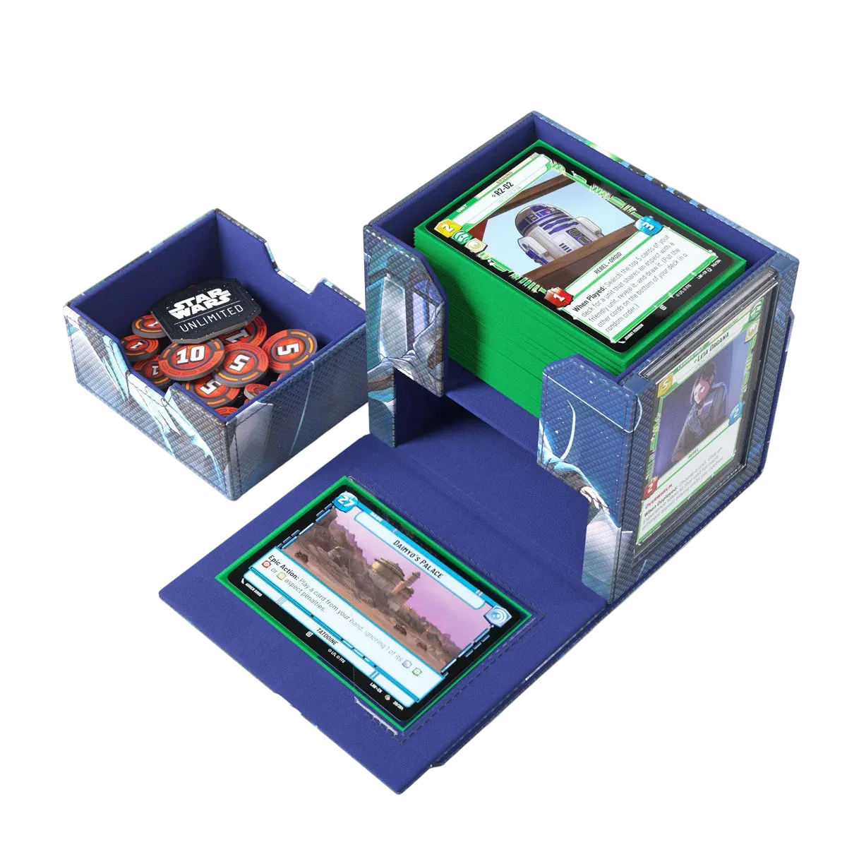 Gamegenic: Star Wars Deck Pod - Jedi Luke & Palpatine