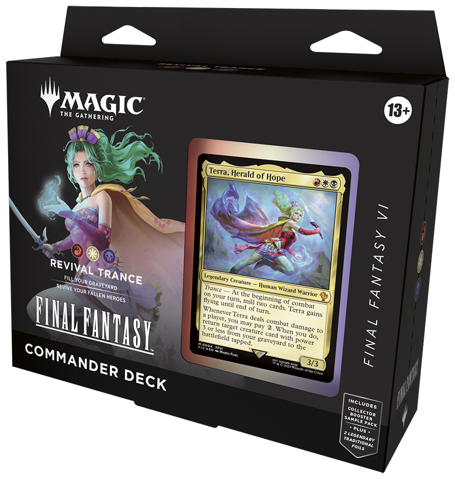 Magic the Gathering | Final Fantasy Commander Deck „Revival Trance”