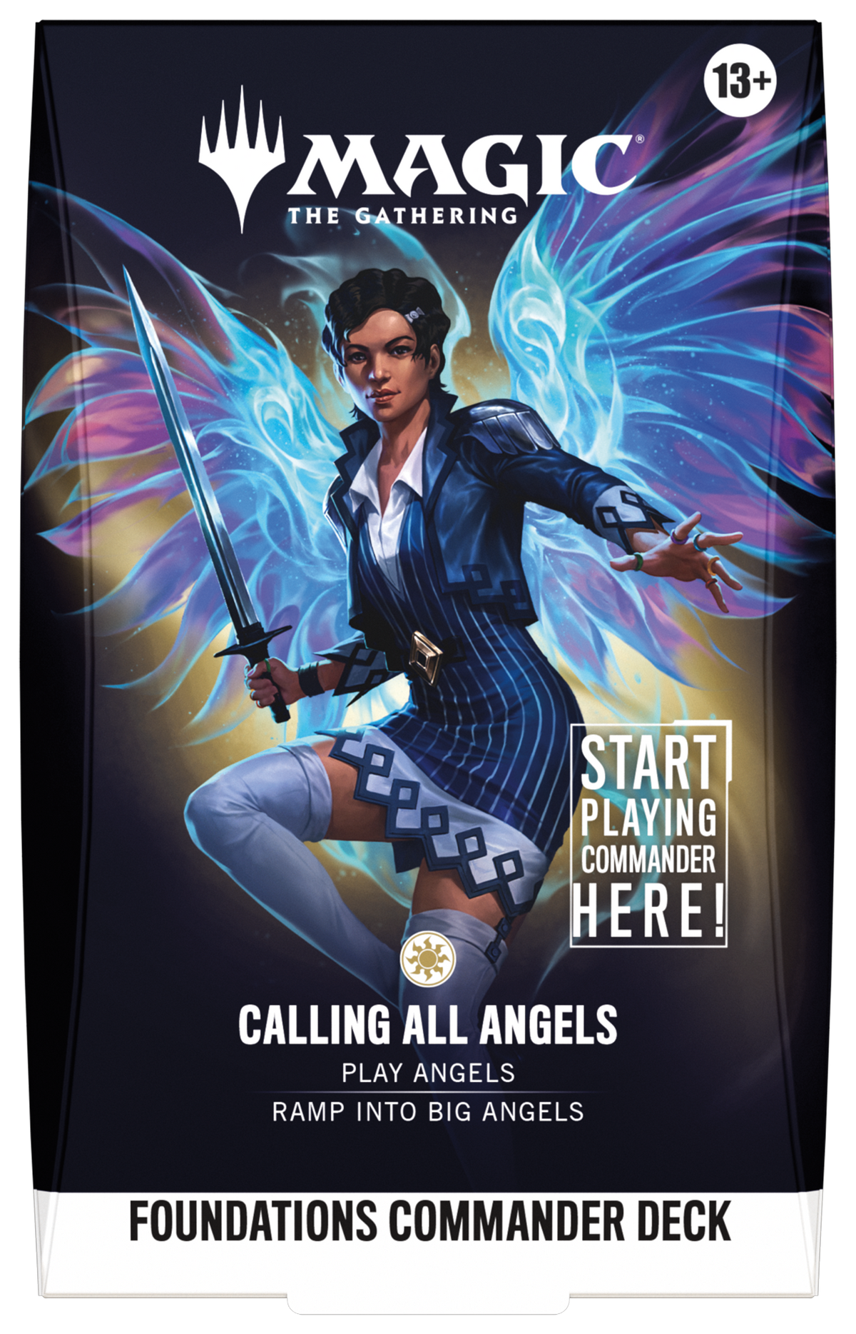 Magic The Gathering: Reality Fracture - Foundations Commander Deck "Calling All Angels"