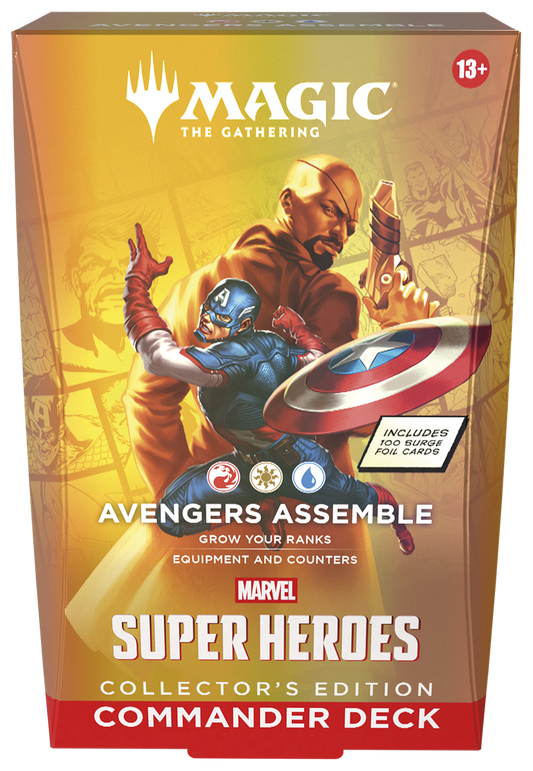 Magic the Gathering: Marvel Super Heroes Commander Deck - Avengers Assemble - Collector's Edition