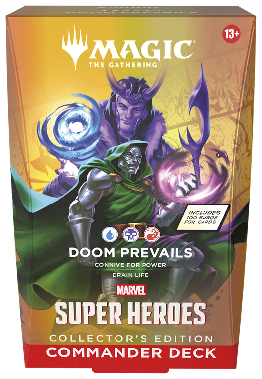 Magic the Gathering: Marvel Super Heroes Commander Deck - Doom Prevails - Collector's Edition