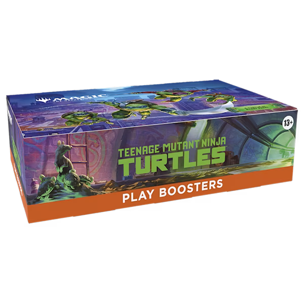 Teenage Mutant Ninja Turtles Play Booster Display