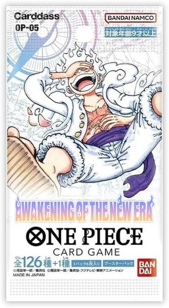 One Piece Card Game Awakening of the New Era OP-05 card pack booster