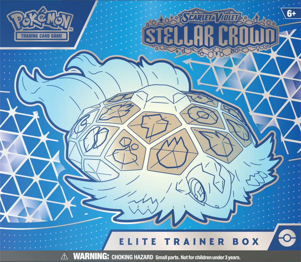Pokémon TCG: Scarlet & Violet - Stellar Crown - Elite Trainer Box - ETB