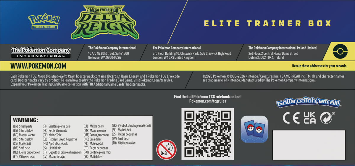 Pokemon TCG: Delta Reign: Elite Trainer Box