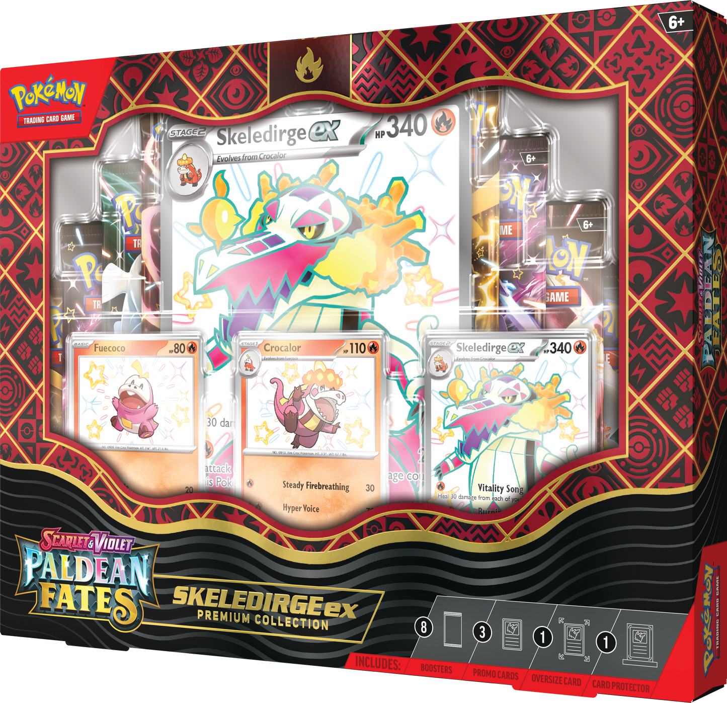 Pokémon TCG: Scarlet & Violet - Paldean Fates - Premium Collection - Skeledirge