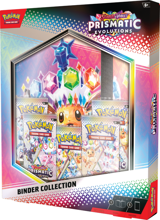 Pokémon TCG: Scarlet & Violet - Prismatic Evolutions - Kolekcja segregatorów