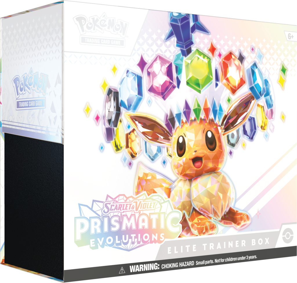 Pokémon TCG: Scarlet & Violet - Prismatic Evolutions - Elite Trainer Box - ETB