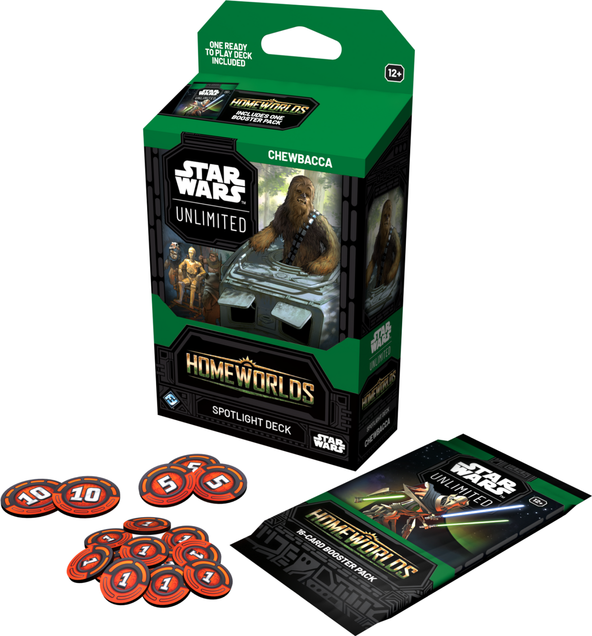 Star Wars Unlimited: Homeworlds - Spotlight deck - Chewbacca