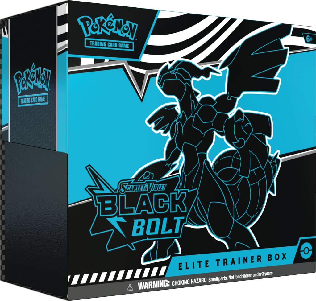 Pokemon TCG Scarlet & Violet - Black Bolt - Elite Trainer Box - Zekrom
