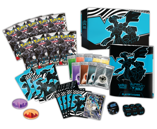 Pokemon TCG Scarlet & Violet - Black Bolt - Elite Trainer Box - Zekrom