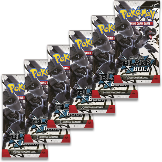 Pokemon TCG: Scarlet & Violet - Black Bolt - Zestaw Boosterów - Zekrom