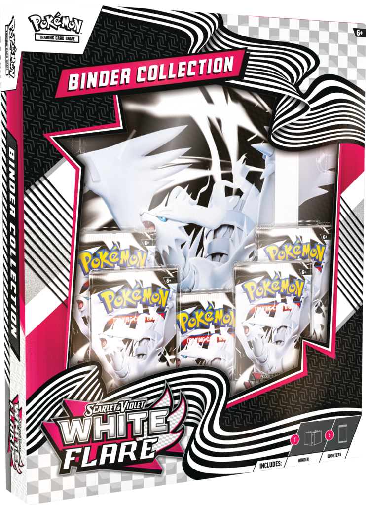 Pokemon TCG: Scarlet & Violet - White Flare - Binder Collection - Reshiram