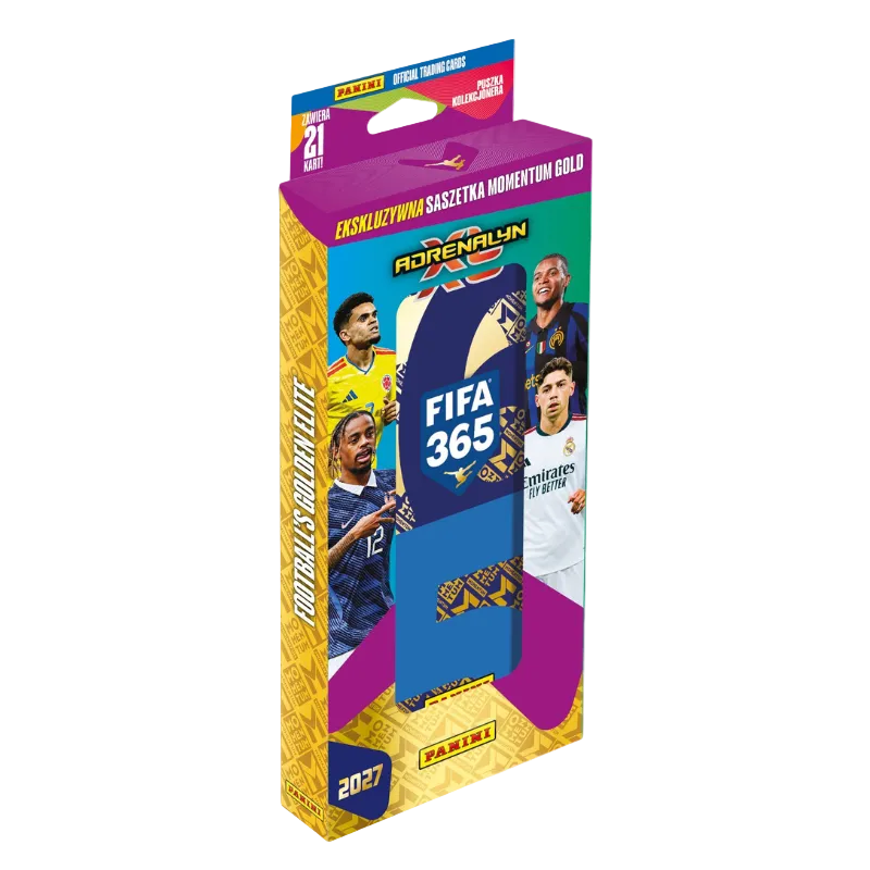 Panini FIFA 365 Adrenalyn XL 2027 TCG - Collector Tin No. 2 Momentum Gold