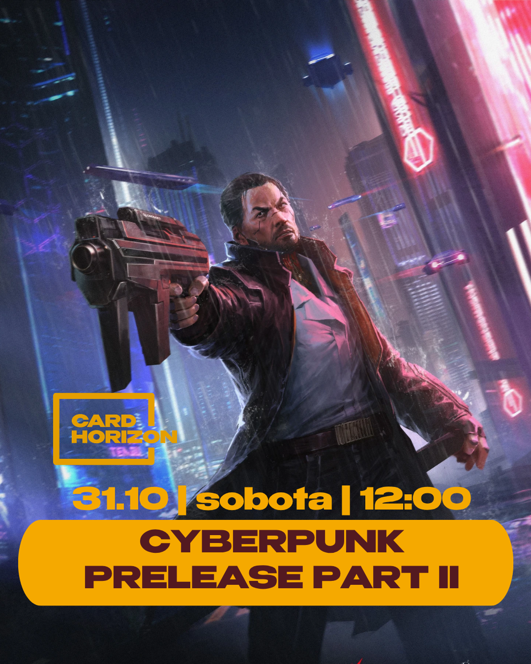 Cyberpunk TCG - Prerelease part II