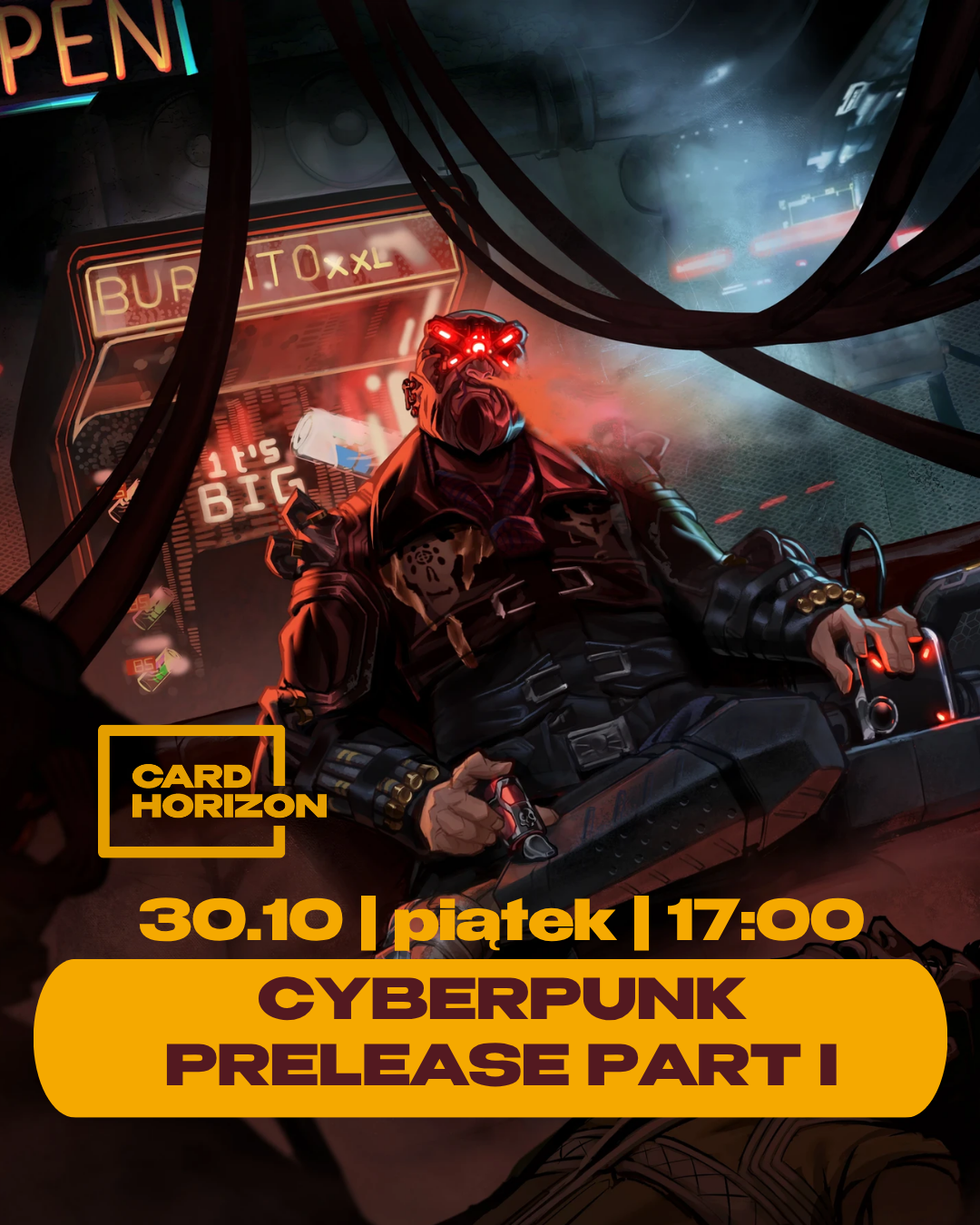 Cyberpunk TCG - Prerelease part I