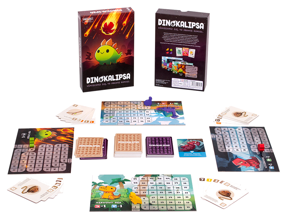 Happy Little Dinosaurs (Dinokalipsa) - Polish Edition