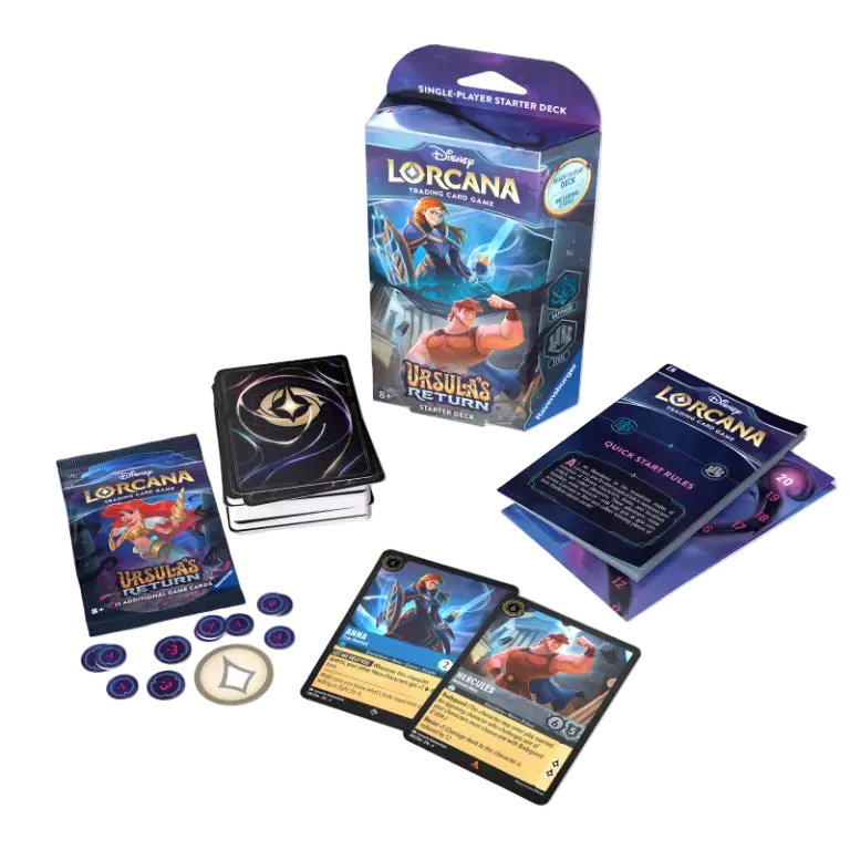 Disney Lorcana TCG: Ursula's Return Sapphire & Steel Starter Deck