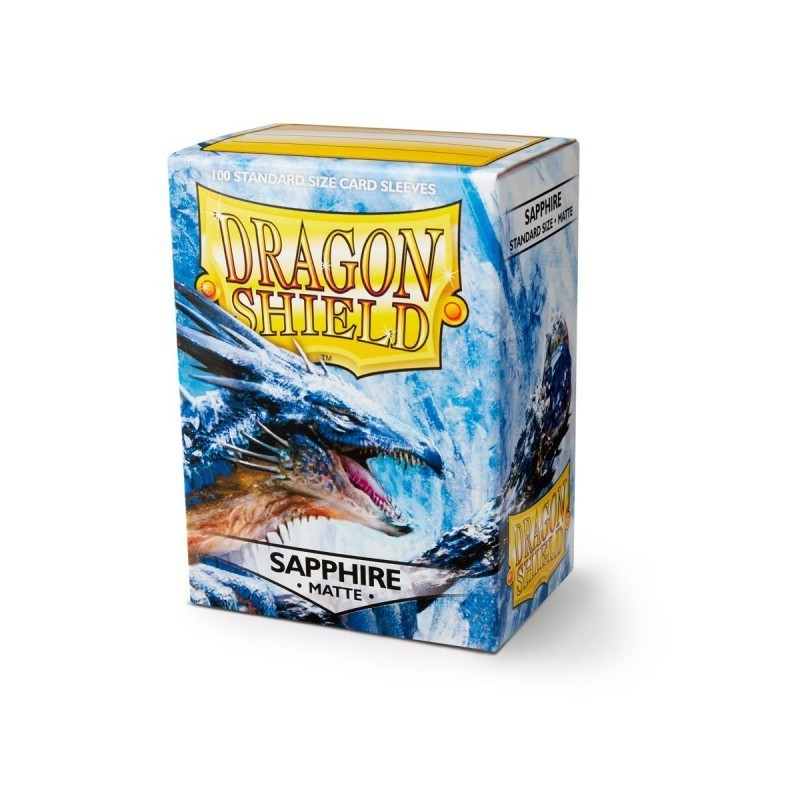 sapphire card sleeves Dragon Shield Matt Sleeves