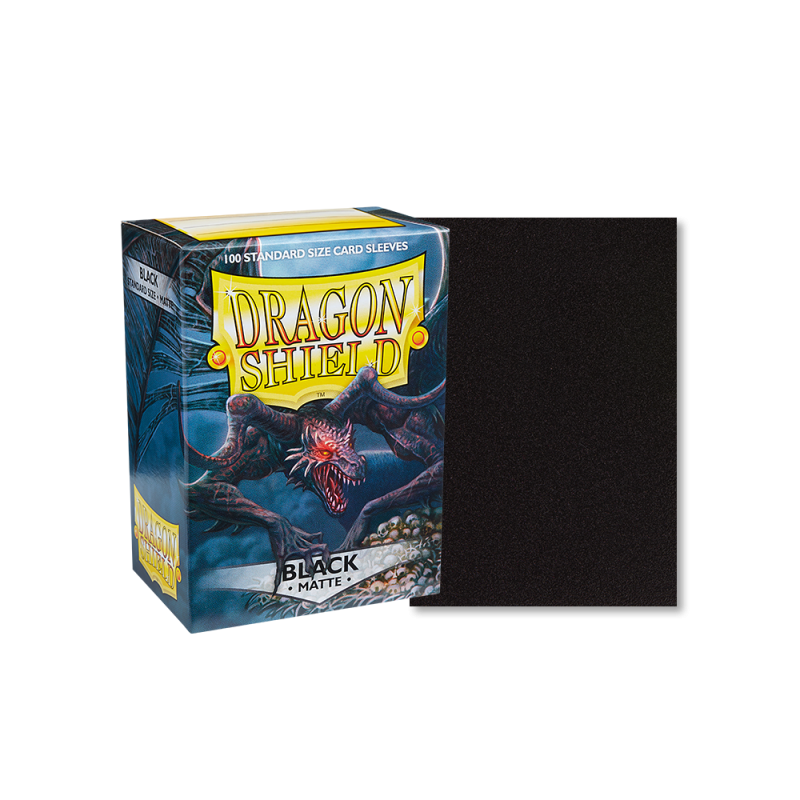 Dragon Shield Standard Sleeves - Matte Black (100szt.)