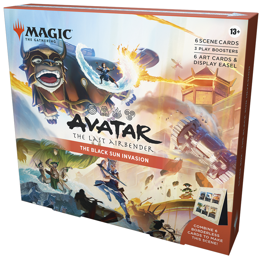 Magic: The Gathering | Avatar: Legenda Aanga: „Inwazja Czarnego Słońca” – scena w pudełku
