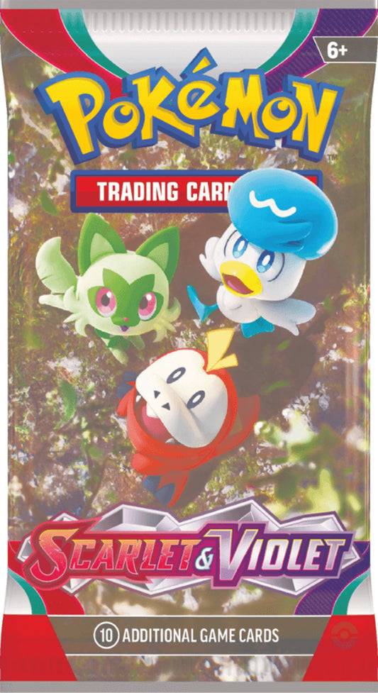 Pokémon TCG: Zestaw podstawowy Scarlet & Violet – pudełko wzmacniające