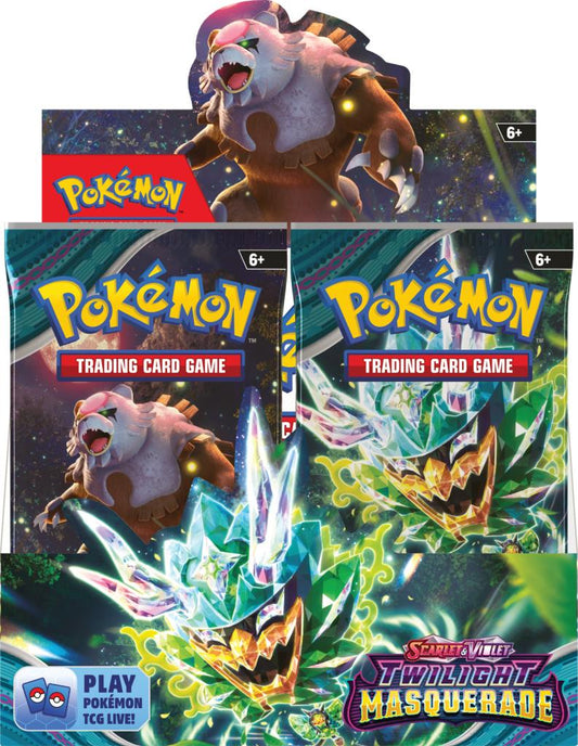 Pokémon TCG: Scarlet & Violet - Twilight Masquerade - Booster Box (36)