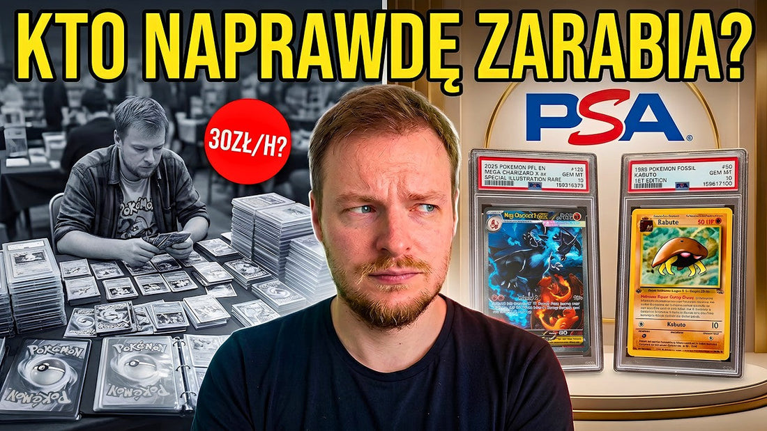 Gorączka złota Pokémon: Kto naprawdę zarabia na kartach TCG?