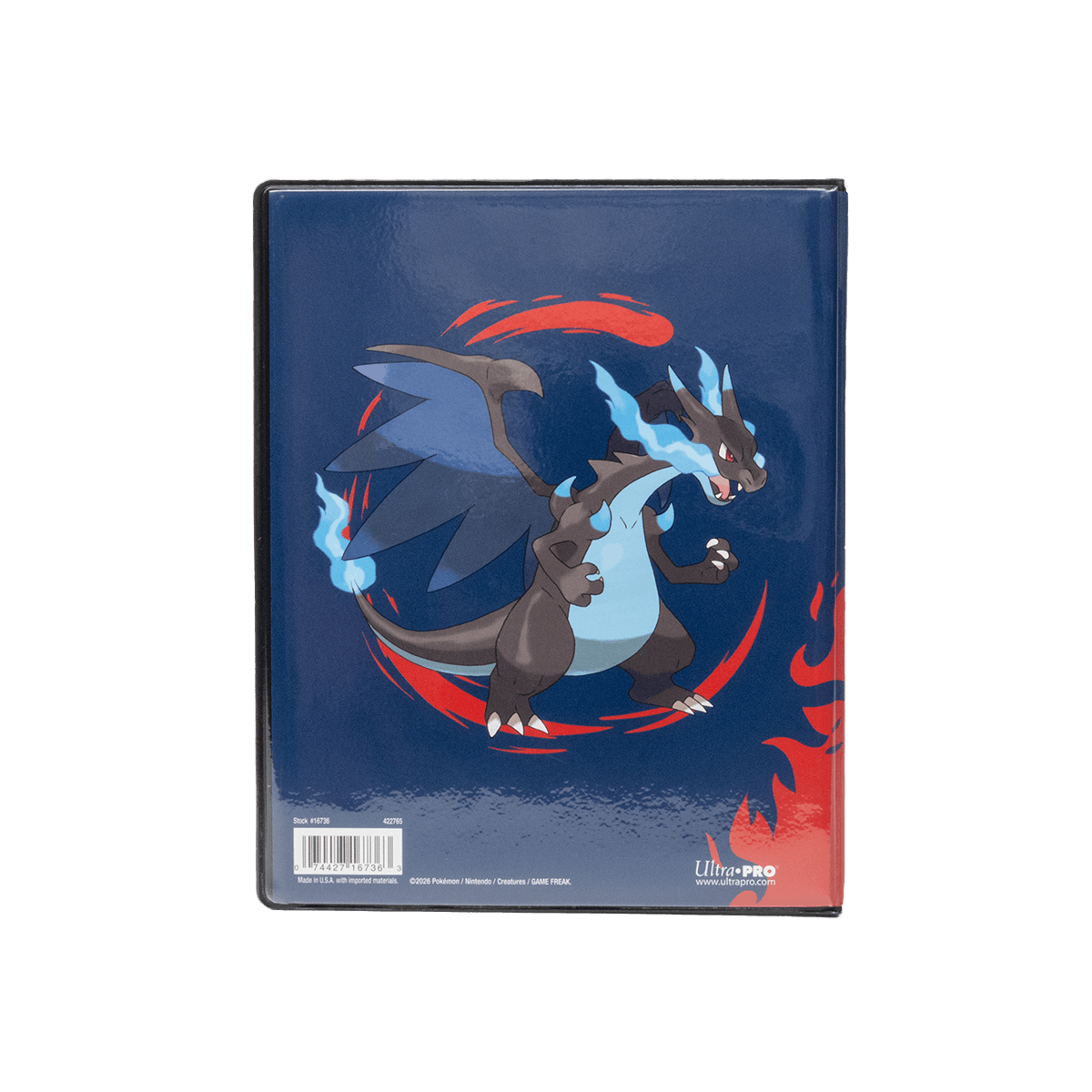 Ultra Pro: Pokémon - 4-Pocket Portfolio Mega Charizard X Y
