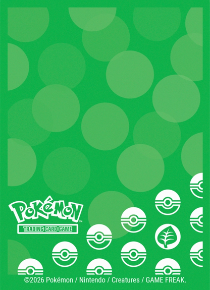 Pokémon TCG: Ultra Pro Deck Protector Sleeves, Grass (65 pcs)