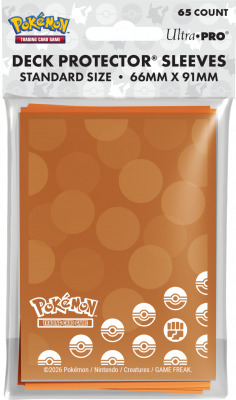 Pokémon TCG: Ultra Pro Deck Protector Sleeves, Fighting (65 pcs)