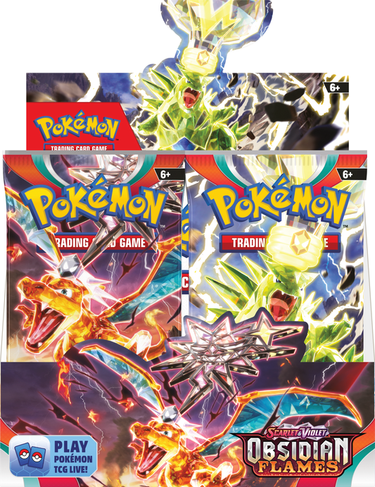 Pokémon TCG: Scarlet &amp; Violet - Obsidian Flames - Pudełko z boosterami (36)