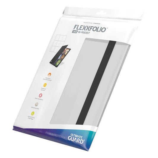 Ultimate Guard Flexxfolio 360 18 kieszeni - biały