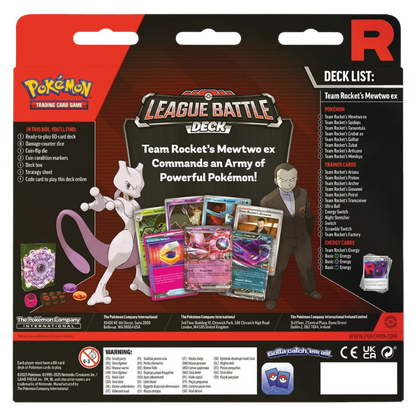 Pokémon TCG: League Battle Deck - Team Rocket's Mewtwo ex