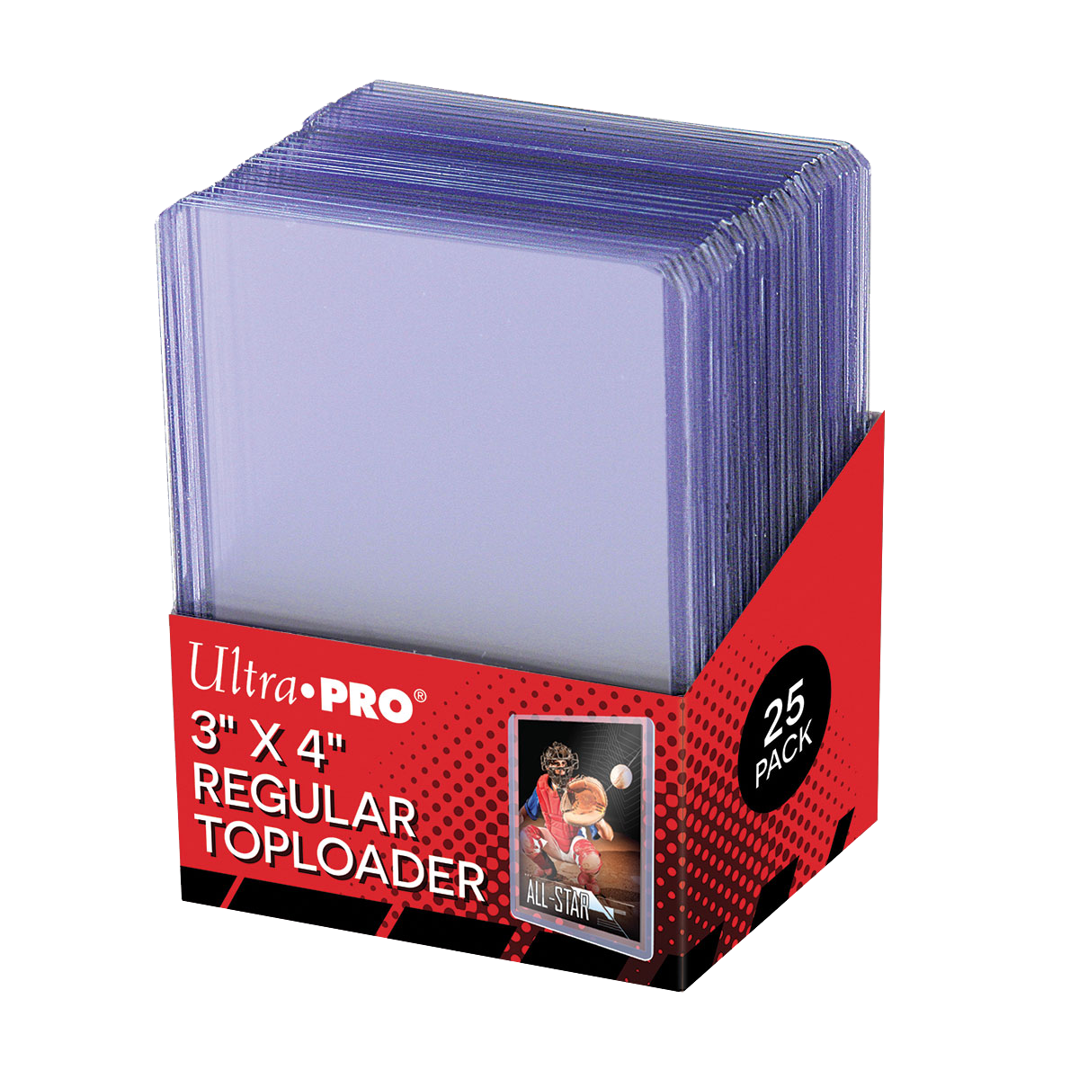 Ultra Pro: Toploader 3x4 Clear (25 pcs)