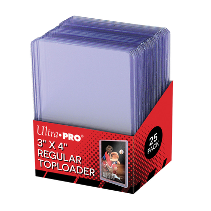 Ultra Pro: Toploader 3x4 Clear (25 pcs)
