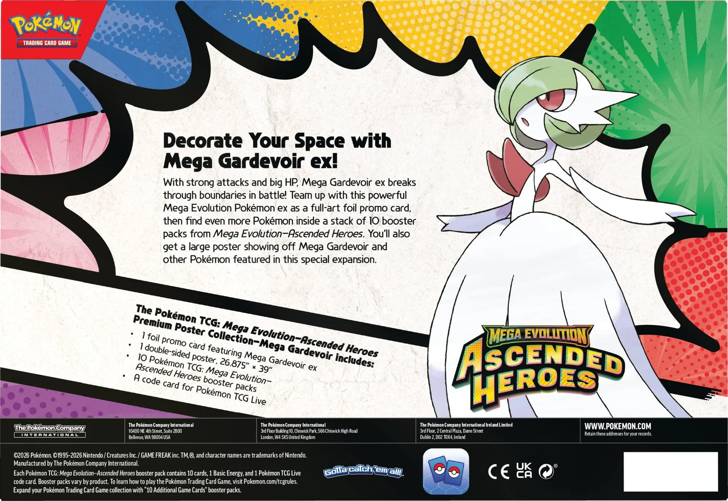 Ascended Heroes: Kolekcja plakatów premium Mega Gardevoir