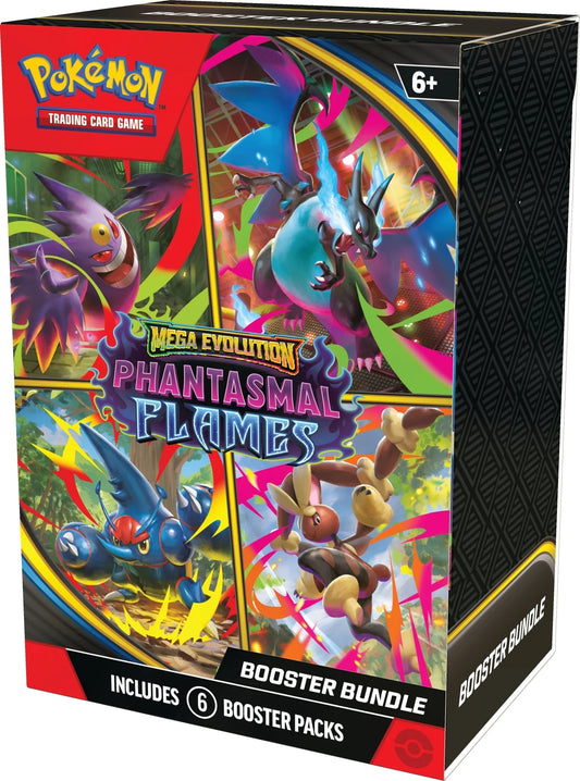 Pokemon TCG: Mega Evolution - Phantasmal Flames - Zestaw Boosterów