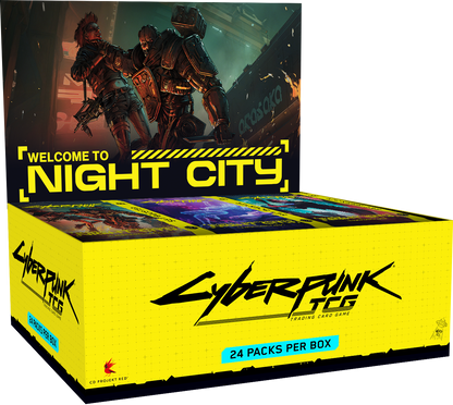 PREORDER: Cyberpunk TCG: Welcome to Night City - Booster Display (24)