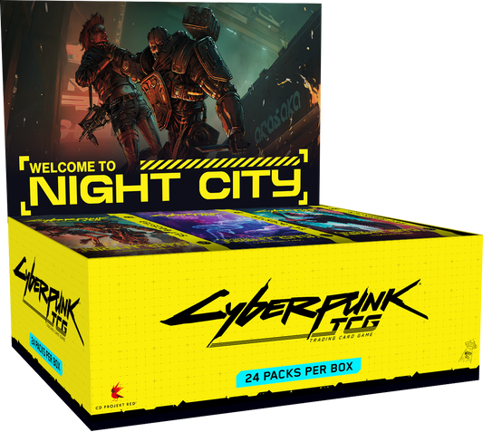 PREORDER: Cyberpunk TCG: Welcome to Night City - Booster Display (24)