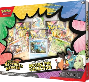 Pokemon TCG: First Partner Deluxe Pin Collection