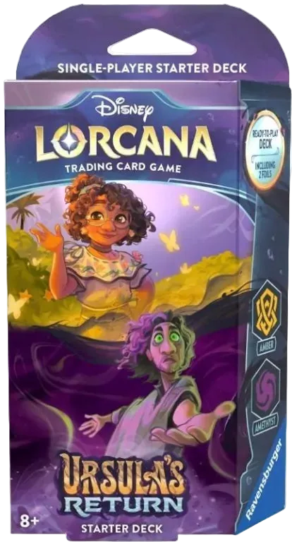 Disney Lorcana TCG: Ursula's Return Amber & Amethyst Starter Deck