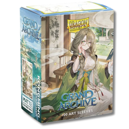 Dragon Shield Grand Archive Matte Art Sleeves - Kongming, Wayward Maven - 100 TCG Card Sleeves