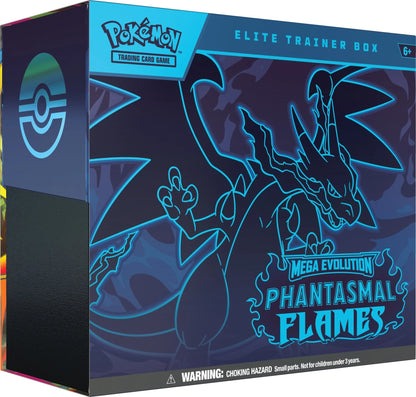 Pokemon TCG: Mega Evolution - Phantasmal Flames - Elite Trainer Box